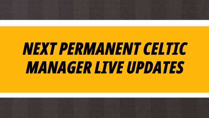 Next Celtic Manager Betting